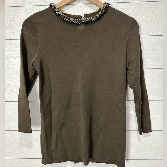 Zara Sweaters - NWT Brown Zara Knit Sweater Size Medium